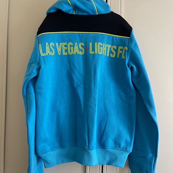 BLK Las Vegas Lights Zip Up Sweatshirt. Ladies Size 4. - Picture 3 of 9